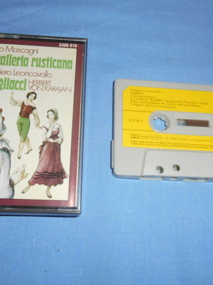 Cavalleria Rusticana cassette used