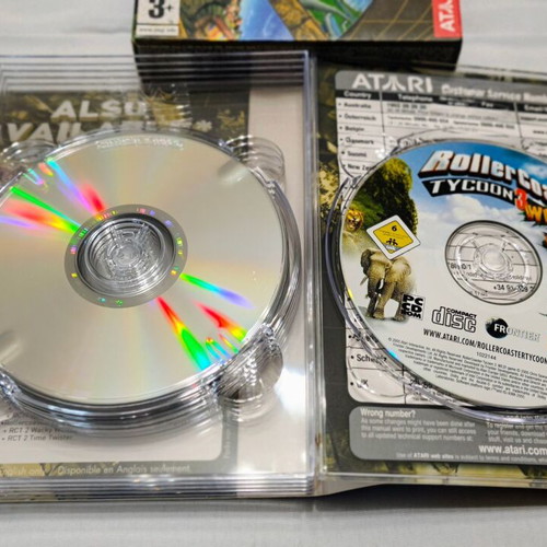 PC World of Rollercoaster Tycoon Atari σαν καινούργιο