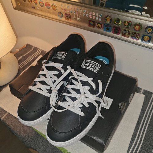 Converse Pro Blaze V2 men's sneakers new, black-white, size 44