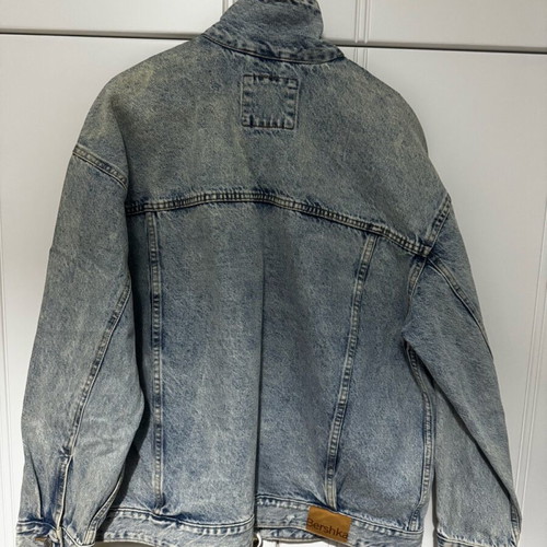Bershka denim jacket like new, blue, size M