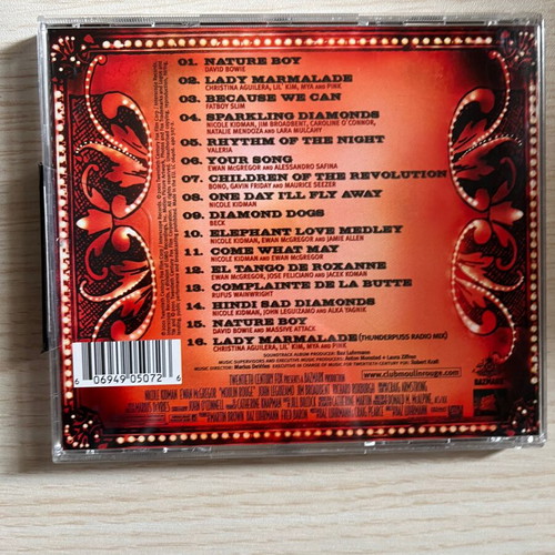 Moulin Rouge musical soundtrack CD used