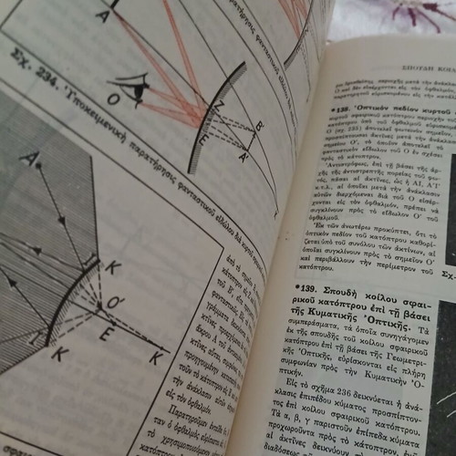 Physics Elements 3-Volume Set by Kougioumtzeli-Peristeraki, 1968