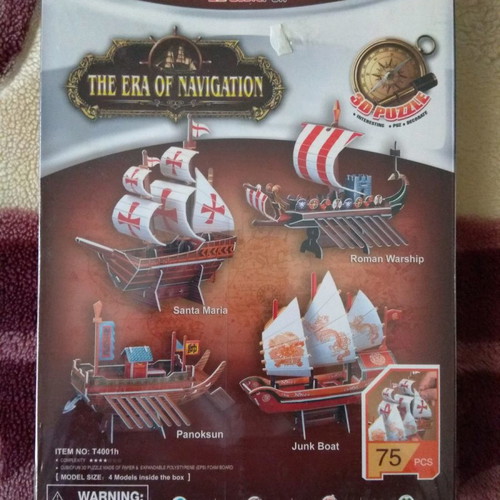 3D Puzzle The Era Of Navigation new by CubicFun