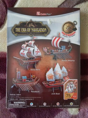 3D Puzzle The Era Of Navigation new by CubicFun