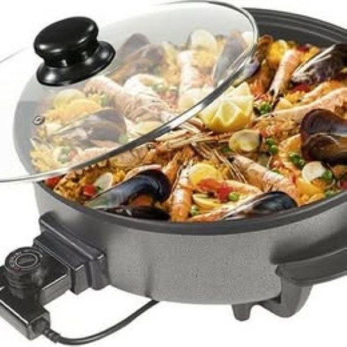 Teppanyaki Grill New with Glass Lid and Removable Heating Element