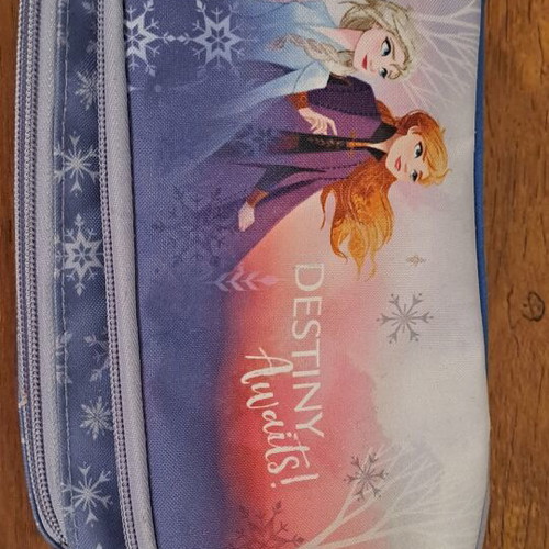 Frozen pencil case like new, school supplies