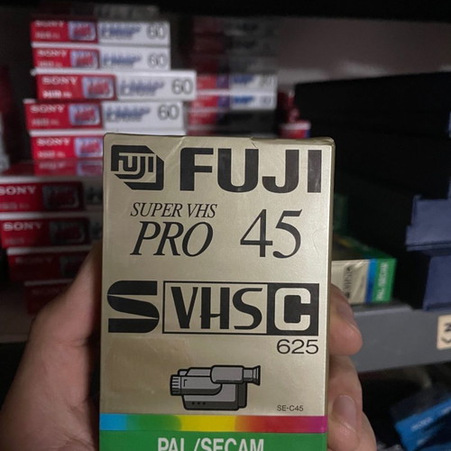 Fuji SE-C45 Pro Video Super VHS-C 625 new