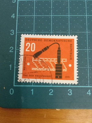 Γραμματόσημο Γερμανίας DDR 1961 The Day of Stamps