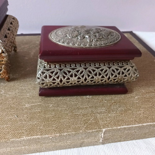 Antique jewelry boxes from 1950 like new