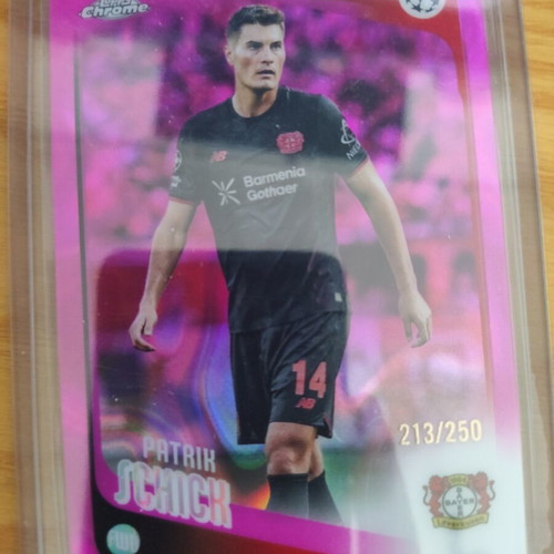 Topps Chrome Patrick Schick 2026 Leverkusen card like new