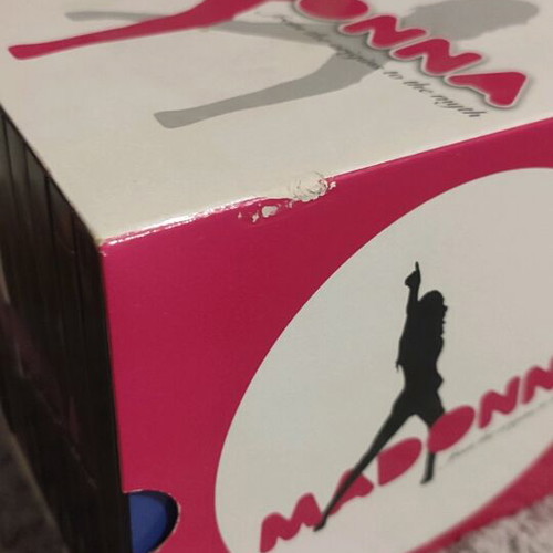 Madonna box set "From the Origins to the Myth", 9 CDs and 2 DVDs