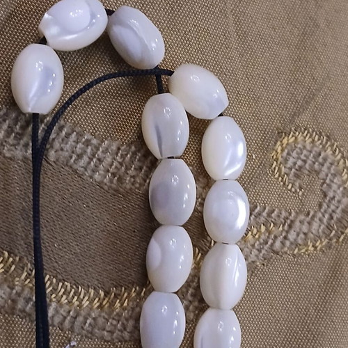 Komboloi mother of pearl vintage worry beads used