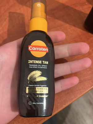 Carroten Intense Tan Oil new