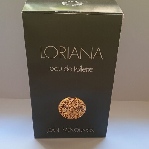 Vintage Loriana Eau de Toilette Jean Menounos 220 ml new, 80s decade with box