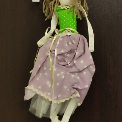 Decorative dolls used, set of 2 pieces