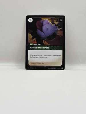 League of Legends Riftbound Vendetta Affectionate Poro card