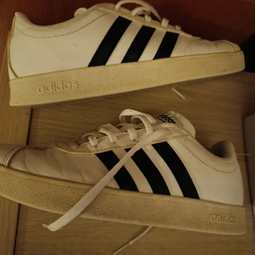 Adidas Court shoes white used, size 36