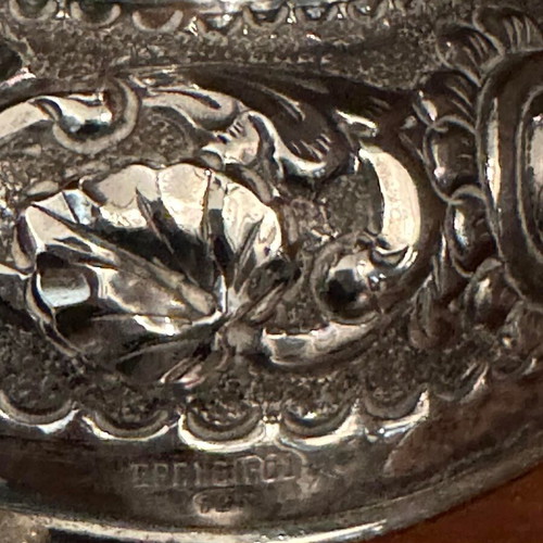 Silver lamp 925 handmade like new (Design 2)