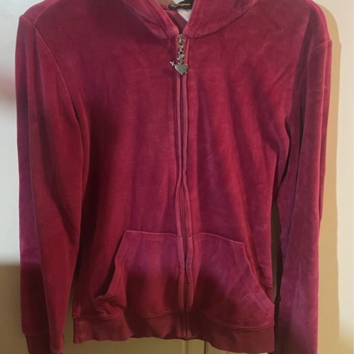 Sugar free cardigan used, size S, red and pink