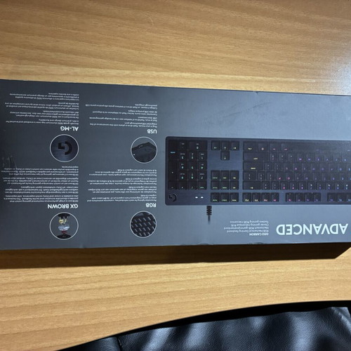 Logitech G512 Carbon Mechanical Gaming Keyboard with GX Blue Switches and RGB Lighting
