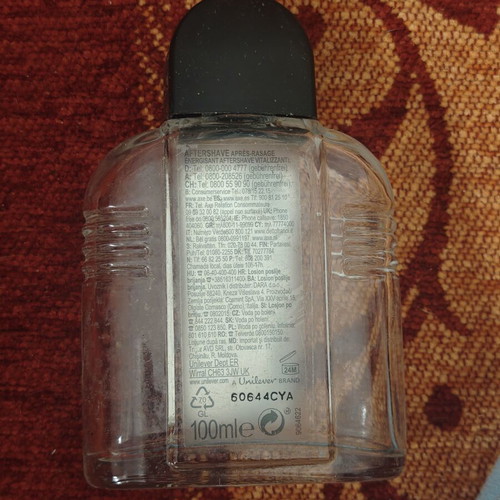 Axe Empty Perfume Bottle used