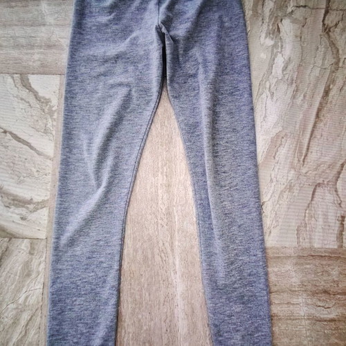Leggings for girl 8-9 years like new, grey