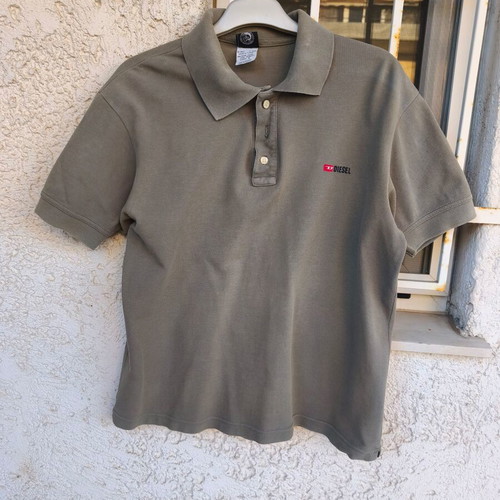 Diesel men's shirt olive green size L used