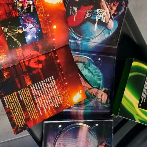 Rolling Stones Four Flicks DVD set like new, missing Disc 2
