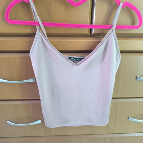 Beige Zara top small like new unworn