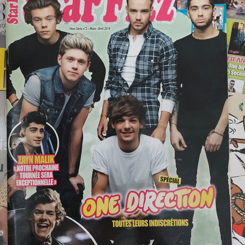 Star Fizz French Magazine March April 2014 One Direction like new