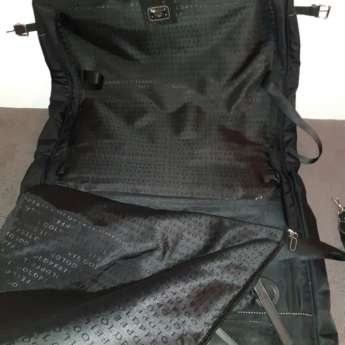 Goldpfeil Suiter Garment Bag new, vintage German travel sack