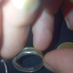 2 silver 925 rings