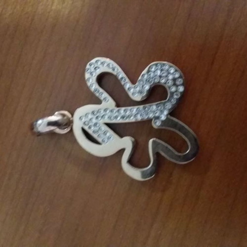 Folli Follie pendant used, rose gold plated