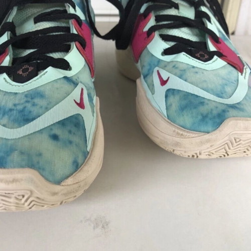 Nike Kyrie Low 5 "Community" sneakers used, women's size 38, turquoise