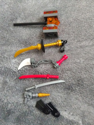 Lego Ninjago weapons new