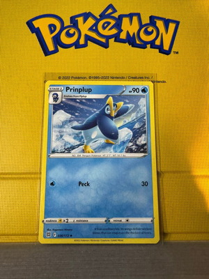 Κάρτα Pokémon Prinplup Brilliant Stars σαν καινούργια