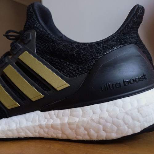 Adidas Ultraboost 1.0 sneakers size 39 like new, black and gold