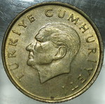 100 Lira Turkey 1990 used
