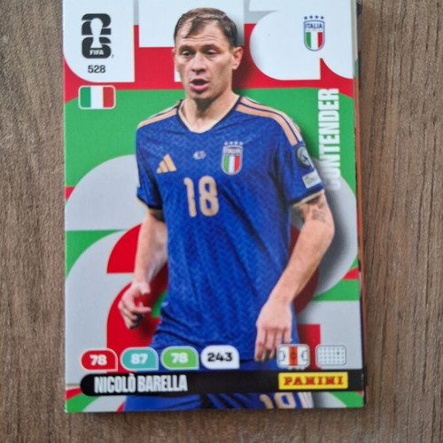 Panini Adrenalyn XL World Cup 2026 Nicolo Barela card new