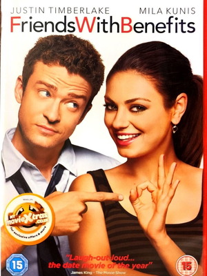Friends With Benefits DVD μεταχειρισμένο, αγγλικοί υπότιτλοι, κωμωδία αισθηματική