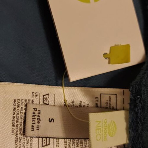 Adidas Neo leggings new, size Small, light blue