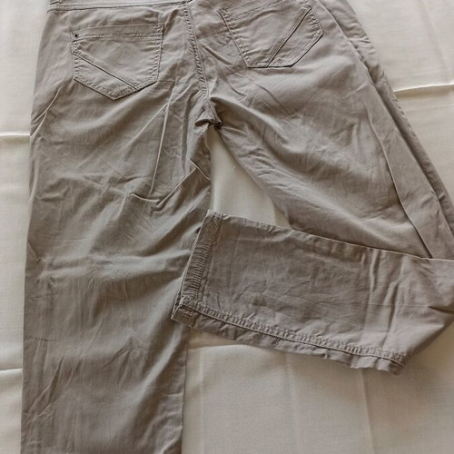Sublevel women's gabardine pants like new, size M, gray-beige