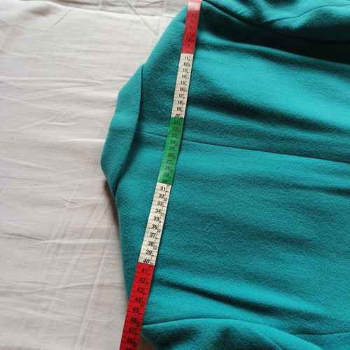 Handmade turquoise jacket like new, tailored