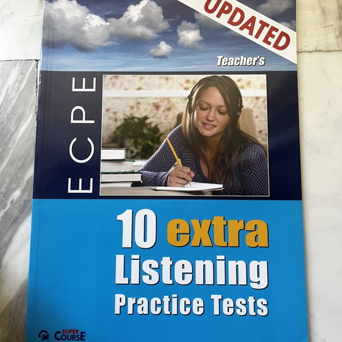 ECPE 10 Extra Listening Practice Tests Teacher's Book like new