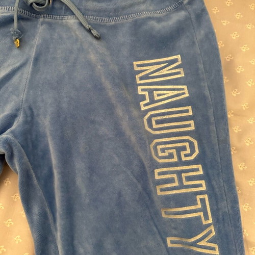 blue velour jacket and pants set