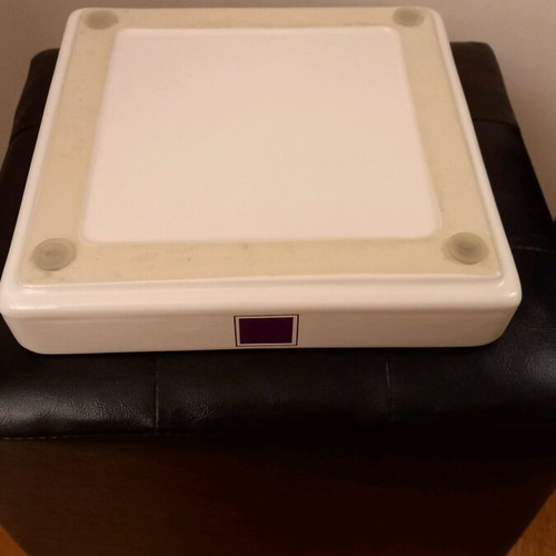 Silk Cut vintage collectible ashtray new 23x23 ceramic purple