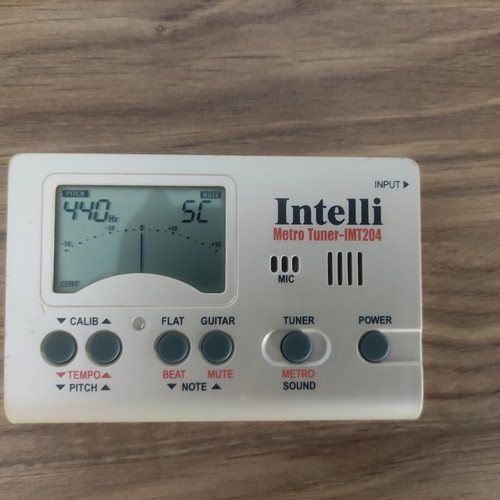 Intelli Metro Tuner-IMT204 metronome tuner used