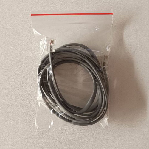 Gray RJ11 telephone cable like new for modem and router connection