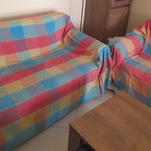 Sofa throws like new, set of 2, 2.60×1.70m
