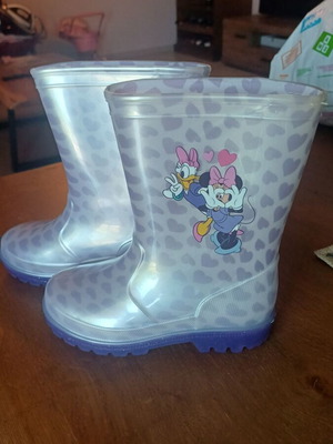 Rain boots for girl size 28, new, multicolor